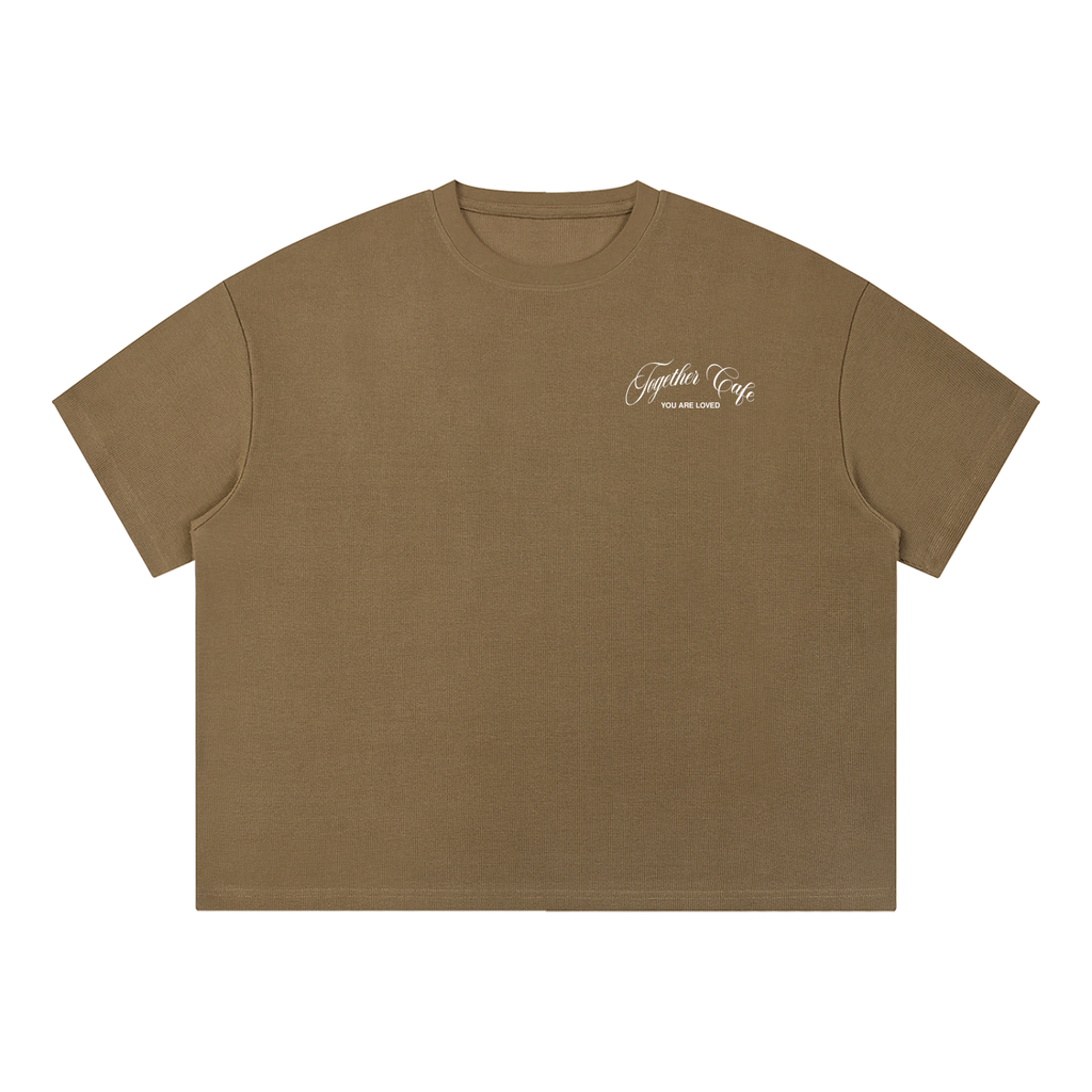 Unisex Waffle Boxy T-Shirt