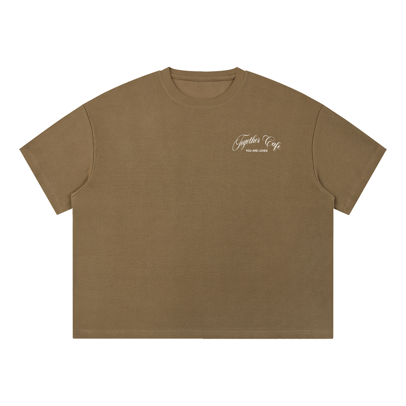 Unisex Waffle Boxy T-Shirt