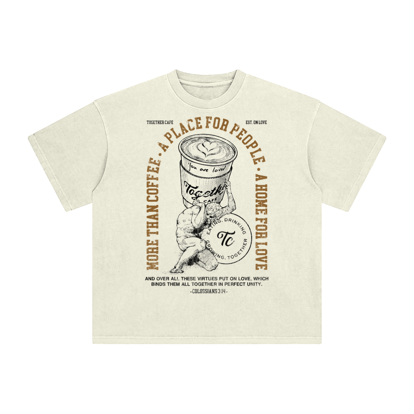 Enzyme Washed T-Shirt