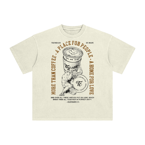 Enzyme Washed T-Shirt